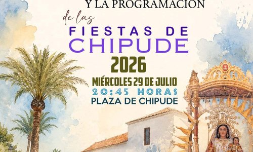 PRESENTACIÓN CARTEL DE CHIPUDE