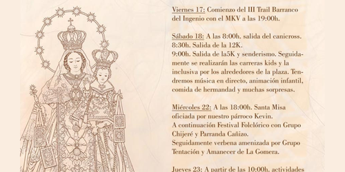 PROGRAMA FIESTAS DE EL CARMEN (VALLEHERMOSO)