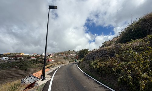 El Ayuntamiento de Vallehermoso recepciona las obras de mejora de los accesos y espacios públicos de El Cercado